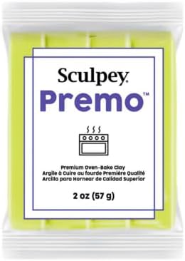 Sculpey Premo Polymer Clay 2oz-Wasabi