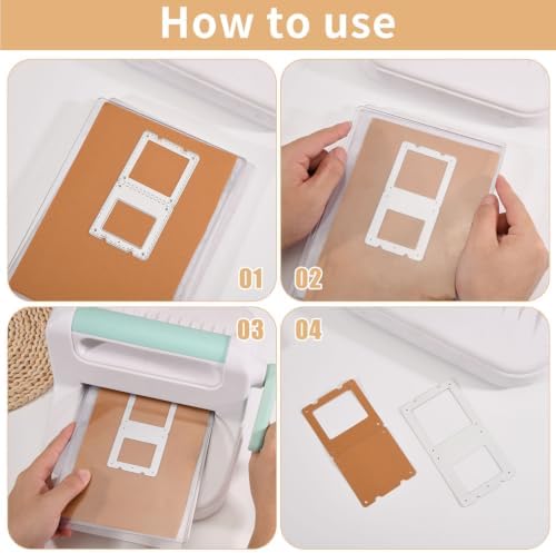 GLOBLELAND Folder Slide Stamp Film Cutting Dies for Card Making Envelope Cut Die File Folder Die Cuts for DIY Scrapbooking Journal Embossing Paper Craft Decor