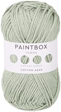 Paintbox Yarns 100% Cotton Aran Yarn 1.76oz / 50g, 93yds / 85m