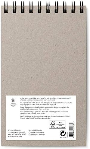 Winsor & Newton Classic Sketching Paper Pad, 5.5" x 8.5", 50 Sheets, 110gsm