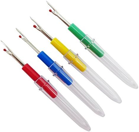Ouyatoyu 48pcs Colorful Seam Ripper Seam Rippers for Sewing Tool Handy Stitch Ripper Hem Ripper Sewing Stitches Sewing Tools for Opening Removing Seams and Hems