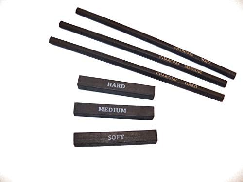 32 pc Sketching Set in Travel Roll Up Case with Charcoal, Drawing Pencils, Sharpeners, and Erasers