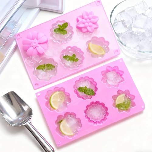 DIY Soap Making Kit, 148 Pieces with Pink Silicone Flower Molds, Handmade Gift Tags, Kraft Paper Bags, Thank You Stickers, Jute Twine for Professional Crafting