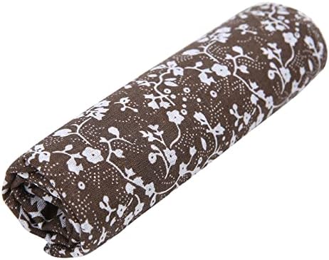 Cotton Fabric DIY Making Supplies Quilting Patchwork Fabric Fat Quarter Bundles DIY for Quilting Cotton Patchwork Cushions (Brown, 20" x 20")