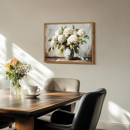 Hydrangea Diamond Art Kits for Adults Round Diamond Painting 16x12 Inch