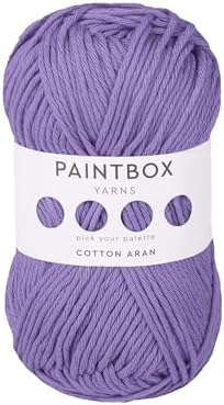 Paintbox Yarns 100% Cotton Aran Yarn 1.76oz / 50g, 93yds / 85m
