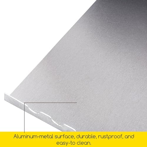 MEEDEN Aluminum French Easel Side Tray: Tray Shelf for Painting Easel