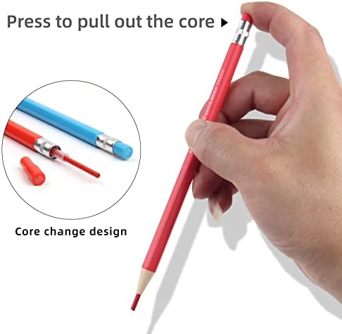 Mechanical Colored Pencils 2.6mm 36PCS, Colored Pencils for Adults