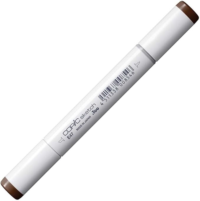 Copic Markers E47-Sketch, Dark Brown