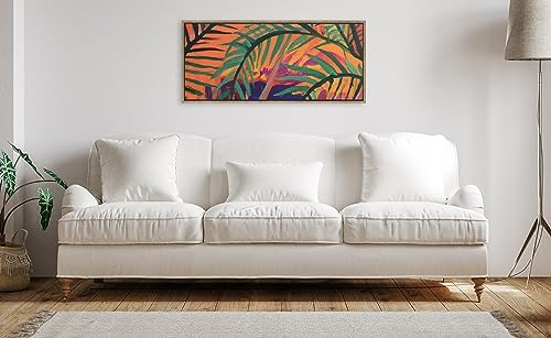 Gold Sylvie Blank Canvas 18x40 by Kate and Laurel