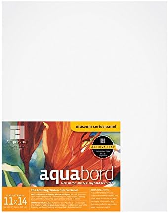 Ampersand Aquabord Panel for Watercolor and Gouache, 1/8 Inch Depth, 11X14 Inch (CBT11)
