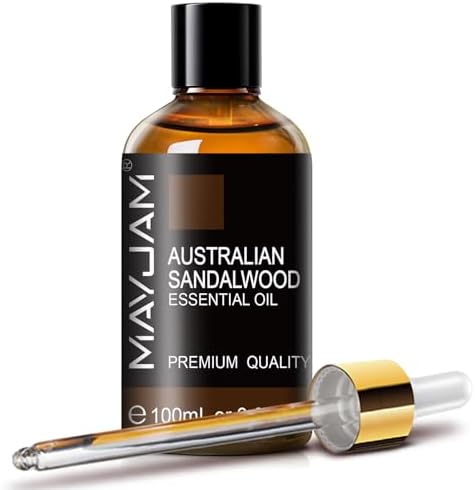 MAYJAM Australian Sandalwood Essential Oil for Diffuser Skin, 3.38FL.OZ