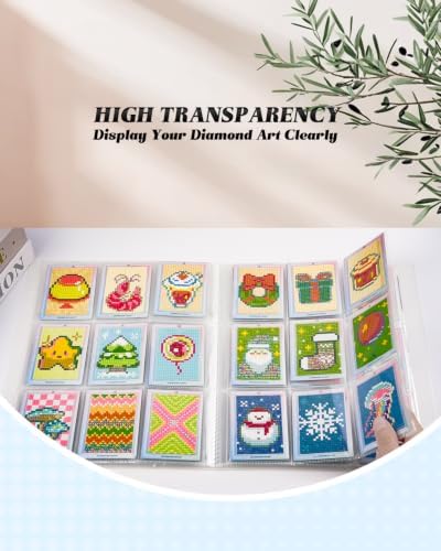 Foreveryoung Minigem Diamond Art Storage Book, 3-Inch, 1 Pack