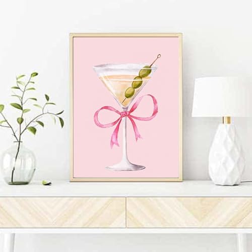 Cocktail Diamond Art Kits for Adults, Diamond Painting Kits for Beginner