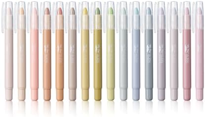 Mr. Pen- No Bleed Gel Highlighters, Soft & Muted Colors, 16 Pack