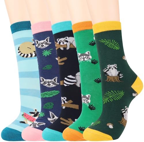 Jeasona Women's Cute Socks Fun Gifts for Wife Mom Daughter Girlfriend