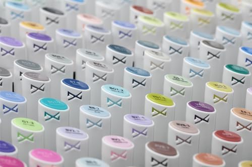 Artfinity Sketch Markers - Set of 3 - Pumpkin PEach YR3-35, Vibrant, Professional, Dye-Based Alcohol Markers for Artists, Drawing, Travel, & More