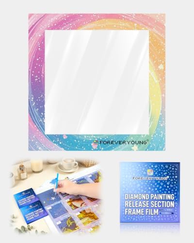 forever young Reusable Diamond Art Release Film 30 PCS Magic Portal