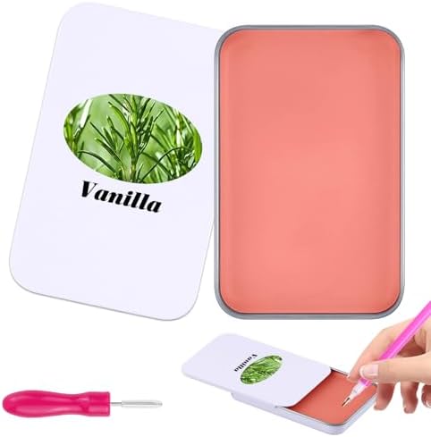 Scented Diamond Painting Wax, Handmade Natural Beeswax for Diamond Art Painting Pen, Long-Lasting Stickiness No Residue Drill Wax with Picker Tool, Diamond Art Accessories and Tools (Vanilla)