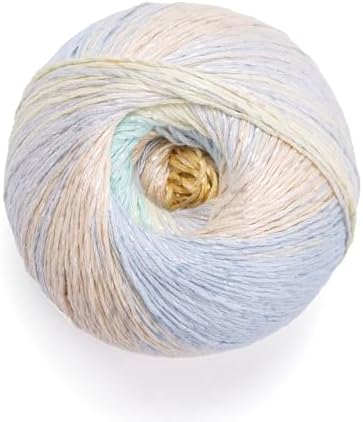 YarnArt Summer Dream Yarn 383 yd Fine Cotton Viscose, 70% Cotton 30% Viscose, Lightweight Knitting Yarn, Crochet Yarn for Summer Tops, Shawls, Cardigans, Baby Clothes & Accessories (4312, Pack of 1)