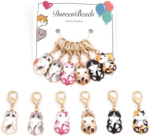 DoreenBeads Stitch Markers for Crocheting and Knitting