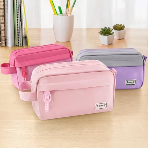 Sooez Original High Capacity Pencil Case, Big Pencil Bag Pouch Organizer