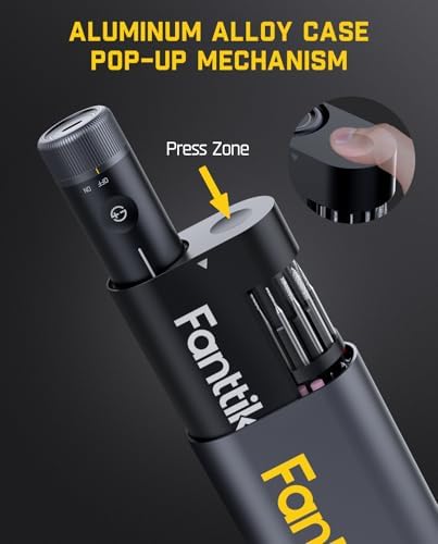 Fanttik F2 PRO Cordless Rotary Tool Kit with Strong Magnetic Motor 5 Speed | Revostor Hub, 5 Speed, 25000 RPM, 55 Accessories, for 3D Printed Sanding, Polishing, Drilling, Carving, Cutting DIY Crafts
