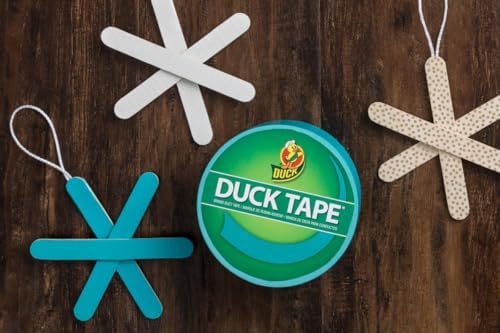 Duck Brand Color Duct Tape, 6-Roll, Metallic Chrome (1303158_C)