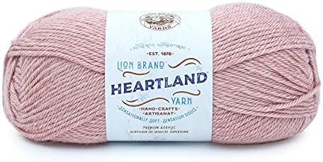 Lion Brand Yarn, Worsted-Weight Heartland Yarn for Knitting, Crocheting, and Crafting, Capitol Reef, 1 Pack