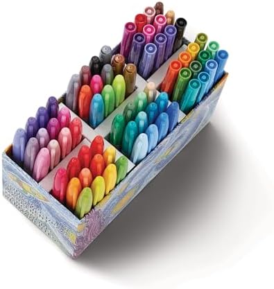 Sharpie Permanent Markers, Ultimate Collection, Ultra Fine And Fine Tip Markers, Assorted Colors, 72 Count - Classroom, Teacher Supplies, Arts & Crafts, Bulk Marker Set