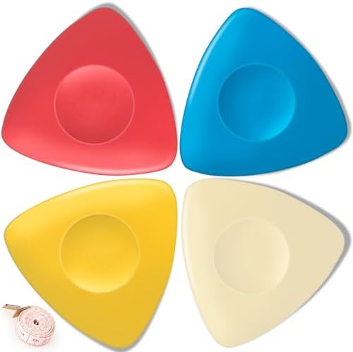 4 Pack Tailors Chalk, Washable Sewing Chalk for Fabric