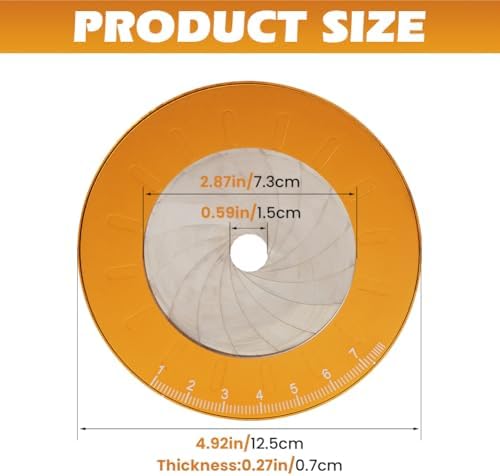 Adjustable Circle Drawing Maker 5 inch, Measuring & Drawing Ruler