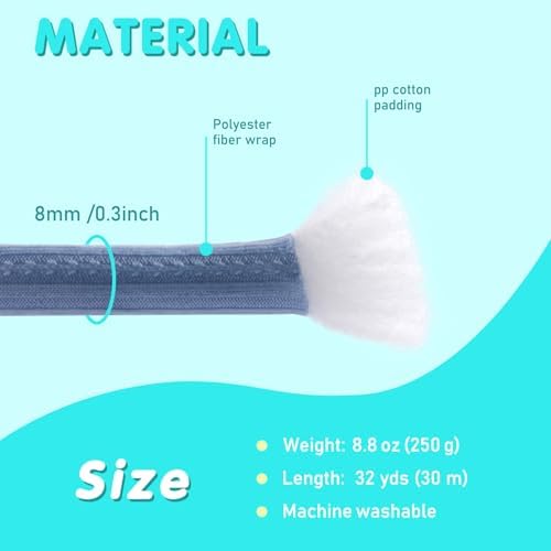 Chunky Yarn for Hand Knitting, Super Bulky Jumbo White Yarn for Crocheting