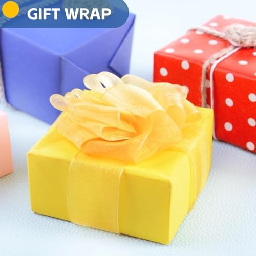 Yellow Wrapping Paper, 15"x900" Art Craft Bulletin Board Decorative Paper