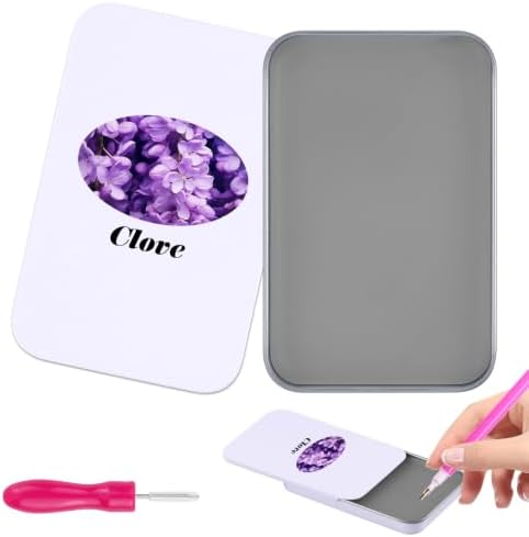 Scented Diamond Painting Wax, Handmade Natural Beeswax for Diamond Art Painting Pen, Long-Lasting Stickiness No Residue Drill Wax with Picker Tool, Diamond Art Accessories and Tools (Clove)