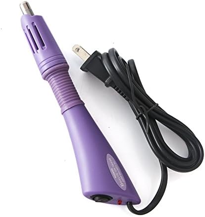 Rhinestone Applicator Gun Hotfix Tool Bedazzler Kit for DIY Crafting (Purple)
