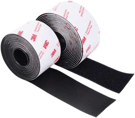 Hook and Loop Tape 2in x 10ft, Heavy Duty Adhesion Strip