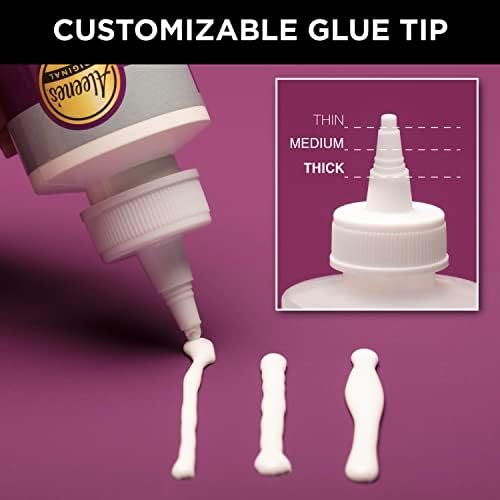 Aleene's Quick Dry Tacky Glue, Premium All-Purpose Adjesove, Quick Drying and Fast Tacking, 4 fl oz 3-Pack