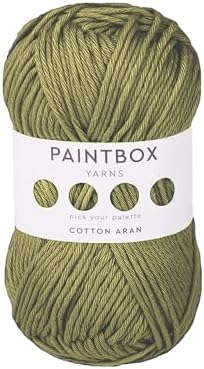 Paintbox Yarns 100% Cotton Aran Yarn 1.76oz / 50g, 93yds / 85m