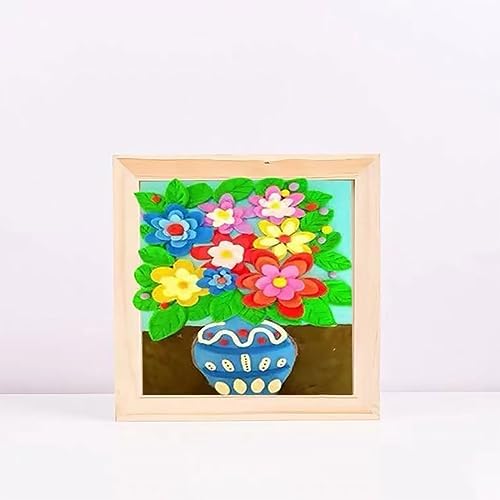 Unfinished Wood Panels Square Wooden Canvas Painting Board 12Pcs