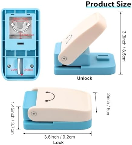 Earring Card Punch, Earring Necklace Hole Puncher, Portable Hangtag Punch Tool for Selling Jewelry, DIY Projects, Card Making, Scrapbooking, Craft, Display Cards Arts Supplies Crafting Tools