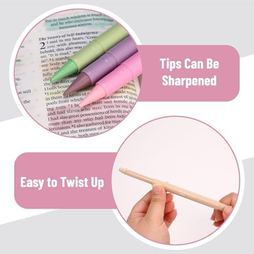 Mr. Pen- No Bleed Gel Highlighters, Morandi Colors, 12 Pack