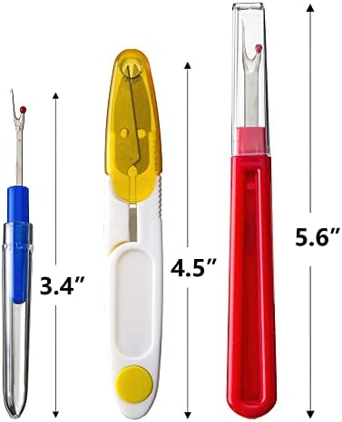 Ortarco Seam Ripper and Thread Remover Kit for Sewing