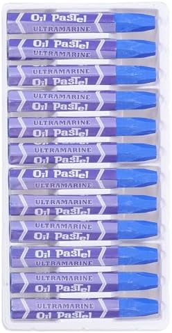 PATIKIL Ultramarine Oil Pastels, 48Pcs Soft Oil Crayons Pastels Stick Vibrant and Creamy Art Supplies Bulk for Artists Beginners Art Painting Drawing Blending Graffiti Gallery