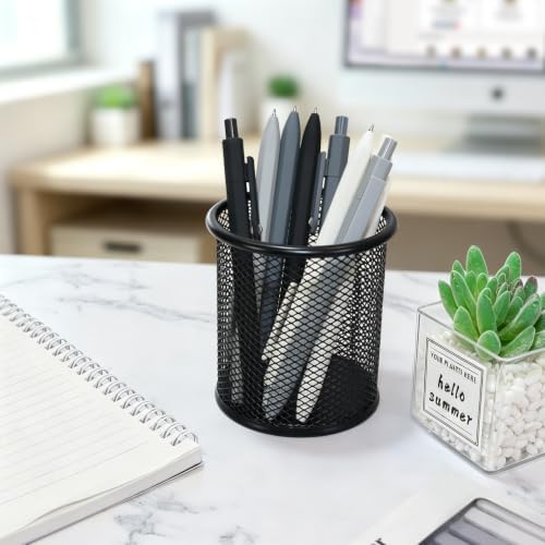 Vitoler Pens, Black Ink, 8pcs 0.5mm Smooth Writing Gel Pens with Fidget