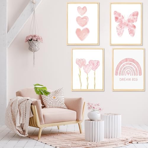 4Pack Pink Diamond Art Kits for Adults, Diamond Painting for Beginner5DDIY