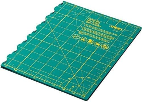OLFA 12x17" Folding Self-Healing Rotary Mat (FCM-12x17) - Triple-Layer