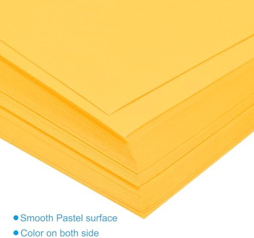 MECCANIXITY 50 Sheets Origami Paper Double Sided 8x8 Inch(20x20cm) Square Sheet for Art Craft Project, Beginners, Gifts Decor, Gold