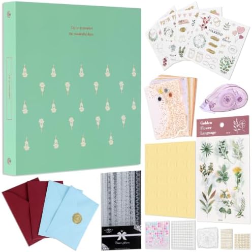 DIY Wedding Scrapbook Photo Album Kit,Letters to the Bride Scrapbook