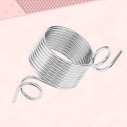 STOBOK 4pcs 19mm Stainless Steel Knitting Stoppers Yarn for Knitting Machine Crocheting